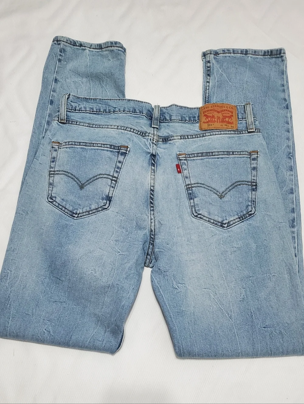 Levi's 511 Classic Fit Jeans 34" Waist - Picture 4 of 7